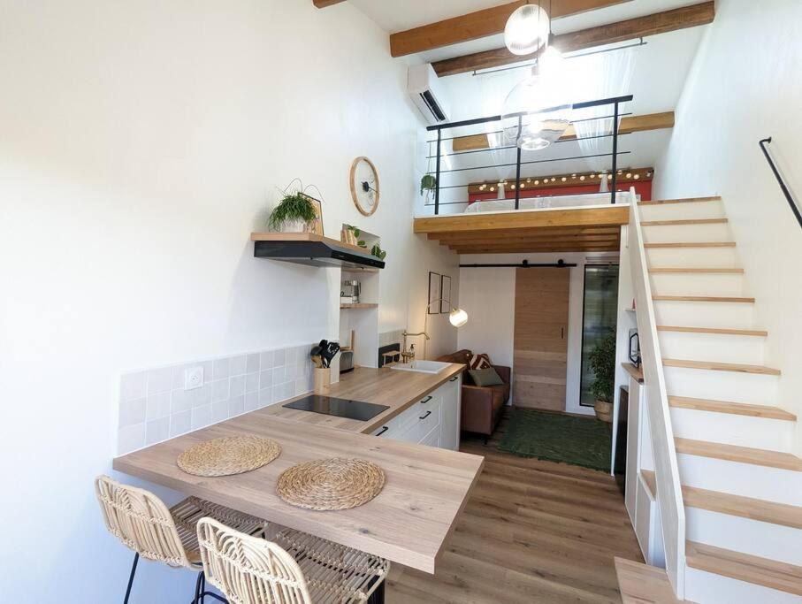 Studio Pour 2 A 10Min De La Mer Saint-Nazaire  Ngoại thất bức ảnh